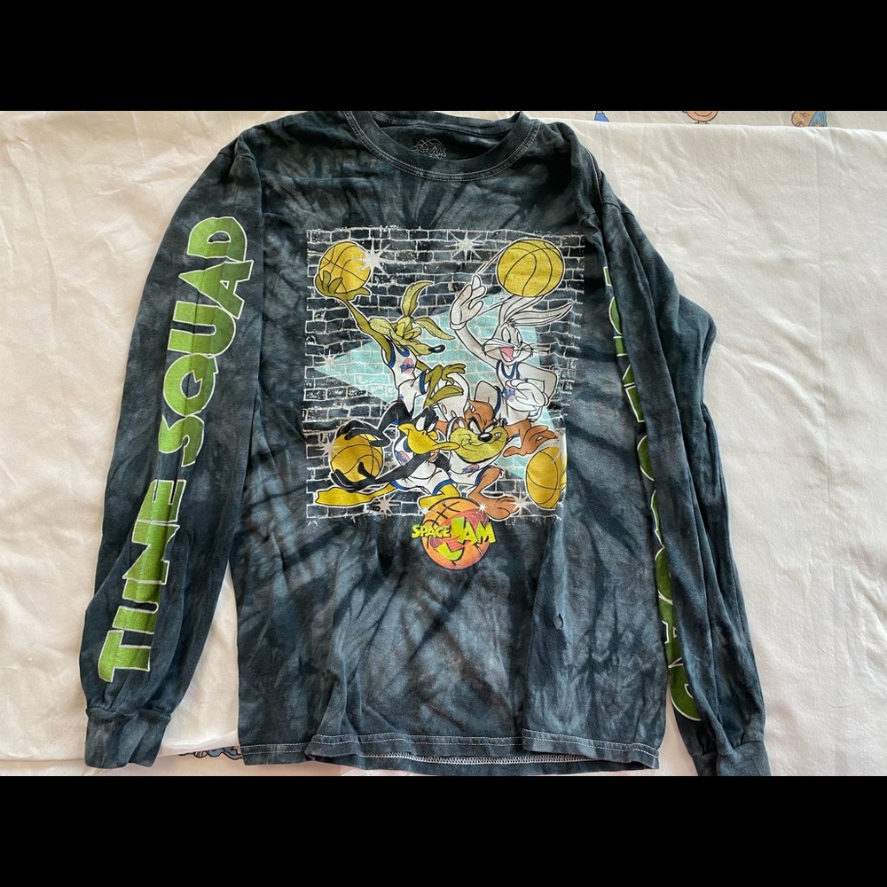 Space jam long sleeve tee